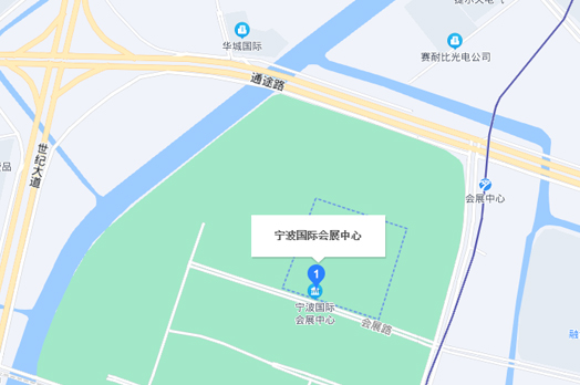 宁波家博会展馆宁波会展中心-8号馆地图